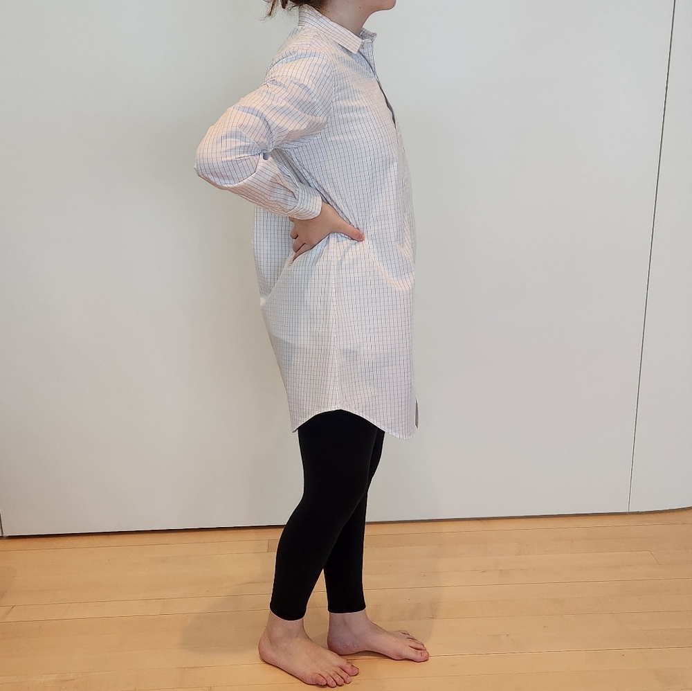 Eileen M Custom Designed Checkered Button Down Tu… - image 8